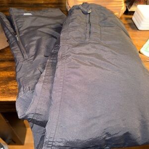 Lands' End Black Kids' Snow Pants